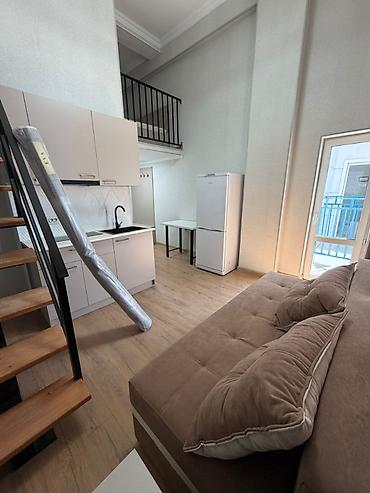 калинина: Студия, 28 м², Аламедин-1 мкр Элитка, 6 этаж, Евроремонт — 5