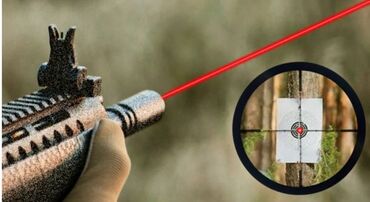 оптический прицелы: Лазерный прицел, картридж для прицела с батареей