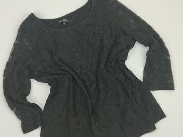 bluzki czarne z długim rekawem: Blouse, Next, L (EU 40), condition - Good