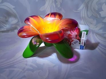 Ostalo posuđe: Nova cediljka Andrey,murano stil Nemacka iz 2005god. Dvodelna — 2