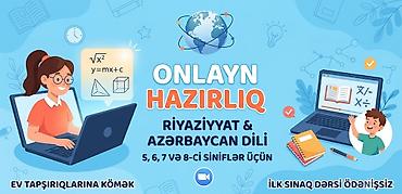 qapilar ev: Repetitor, Riyaziyyat, Azərbaycan dili, İmtahanlara hazırlıq — 1