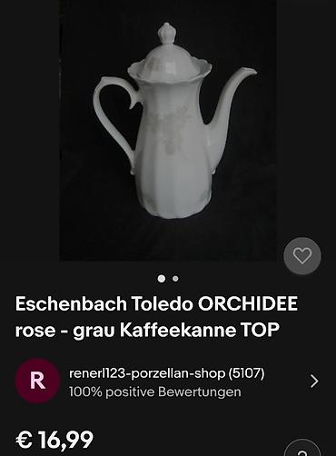 Kuhinjski setovi: Servis za kafu,caj poslastice 1950g+.Eschenbach Bavaria. Servis — 3