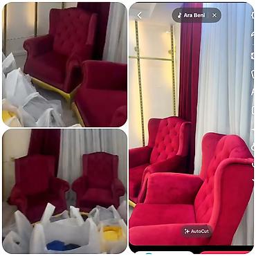 Salon, tibbi mebel: 2 ədəd salon kreslosu – birlikdə 250 manat (Xırdalan) - Parlaq — 1