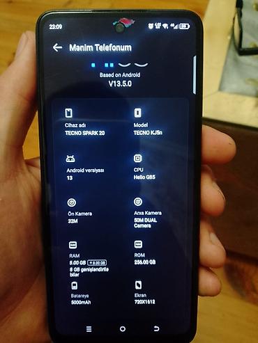 kontakt home buxarli utu: Tecno Spark 20, 256 GB, rəng - Qara — 2