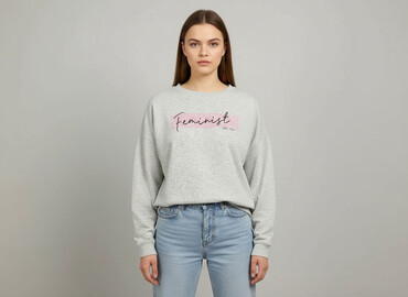 bluzy z smiesznymi napisami: Vero Moda, Women`s sweatshirt, size M