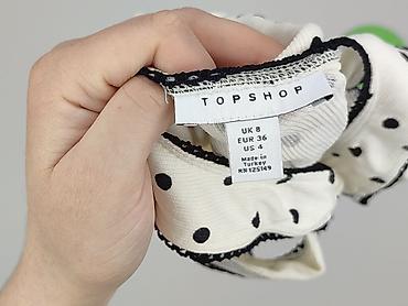 polyester tank: Topshop, Top damski, rozmiar S — 4
