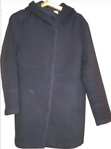 перехотка: Пальто, Осень-весна, Драп, По колено, С капюшоном, 5XL — 1