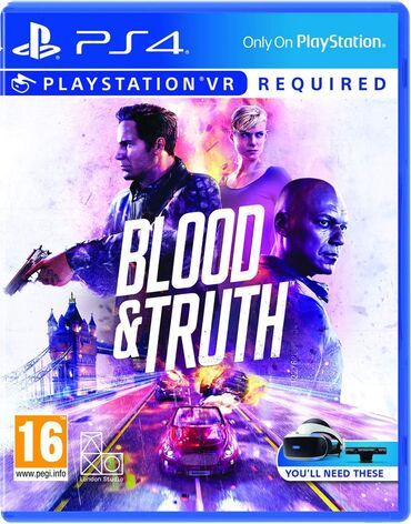 logitech g300s: Ps4 blood truth VR 📀Playstation 4 və playstation 5 📀Satışda ən