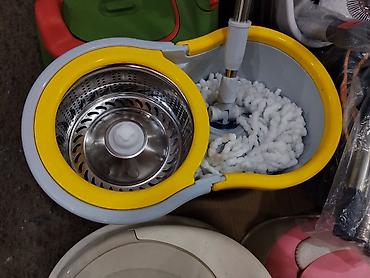 inversion stol: Швабра с центрифужным отжимом в ведре (spin-mop). - Ведро с двумя — 1