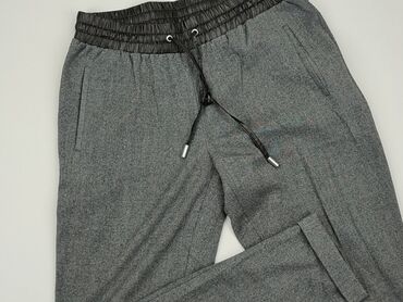 spodnie dresowe z prostą nogawką: Material trousers, House, S (EU 36), condition - Good