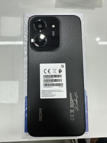 телефоны редми нот 11: Redmi, Redmi 14C, Жаңы, 128 ГБ, түсү - Кара, Бөлүп төлөө менен, 2 SIM