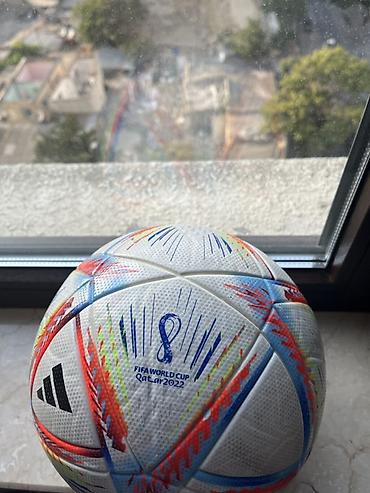 İdman və istirahət: Məhsul: Futbol topu – FIFA World Cup Qatar 2022 dizaynı - Rənglər: Ağ — 1