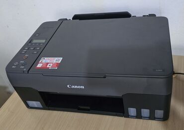 Настольные ПК и рабочие станции: Salam. Yeni Canon Pixma G3820 Printer satılır. 4 ədəd mürəkkəbi
