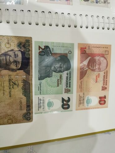 Əskinaslar: Xarici pul nişanları kolleksiyası – müxtəlif ölkələrdən banknotlar — 16