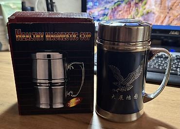 Термокружка Healthy Magnetic Cup, 350 мл - Материал: нержавеющая