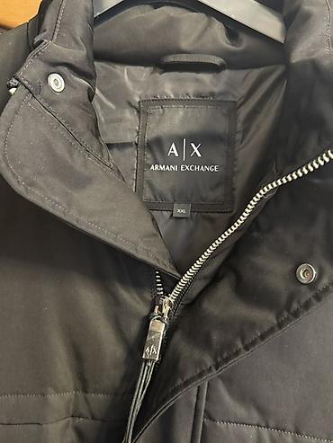 emperio armani: Kurtka, Bolonka, Qış, Armani Exchange, 2XL — 2