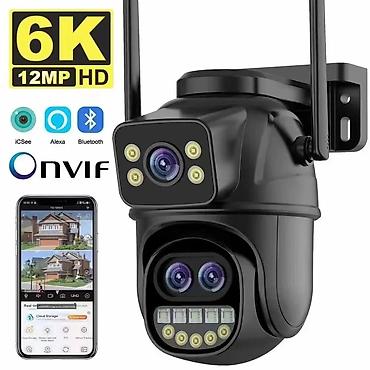 kamera ev ucun: Açıq hava Wi‑Fi PTZ təhlükəsizlik kamerası - 6K (12MP) Ultra HD — 2