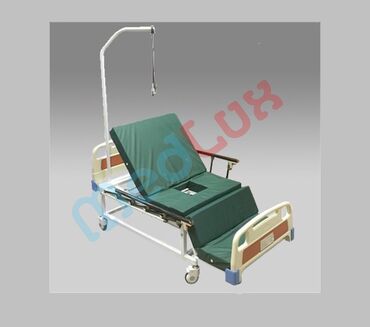 медицинская кровать для лежачих больных: 4-х функциональная медицинская кровать. Кровать, медицинский, кушетка