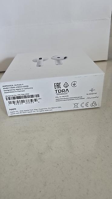 samsung a56 irsad: Original airpods 4. ABB-dən kampaniyada udulub. Qutusu belə açılmayıb — 2