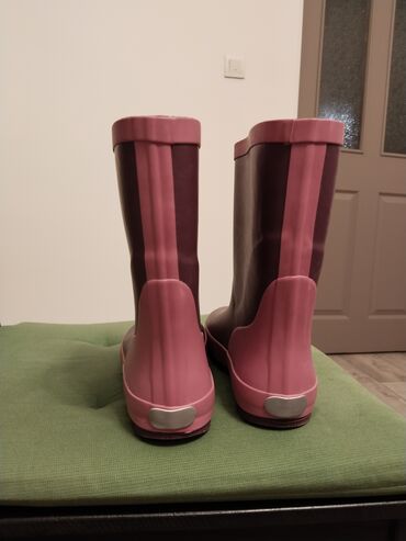 сапоги каблук: Резиновые сапоги для девочек, производство Германия, размер 33