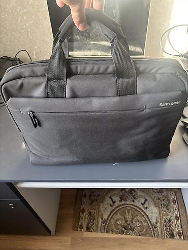 luggage samsonite: Samsonite noutbuk çantası – boz rəng Xüsusiyyətlər: - Kompakt, yüngül — 1