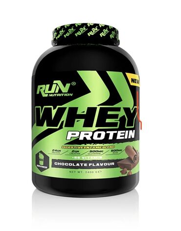 kökəlmək üçün protein: Whey Protein (Run firmasinin)