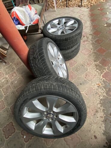 диски марк: Шины 255 / 45 / R 20, Лето, Б/у, Комплект, Легковые, Япония, Dunlop
