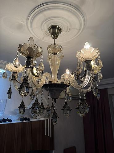Ev üçün dekor: Çılçıraq, 6 lampa — 2