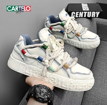 43 размер: Новые брендовые кроссовки от CARTELO Размеры от 39 до 44 Срок доставки