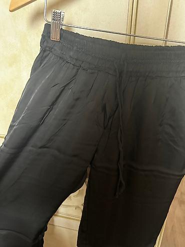 итальянский брюки: Брюки Лето, Италия, Шелк, Новый, S — 4