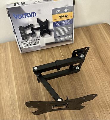 кронштейн для тв: VOLTAG VM-10 divar üçün TV/monitor asqısı - Ekran ölçüsü: 17" – 42" - — 1