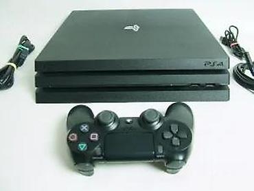 PS4 (Sony Playstation 4): U ponudi je Sony PlayStation 4 Pro konzola (4K podrška). PS4 Pro pruža — 16