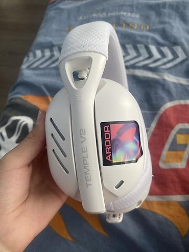 redmi buds 6 active: Игровая гарнитура ARDOR Gaming TEMPLE V2 (белая) - Полноразмерные — 6