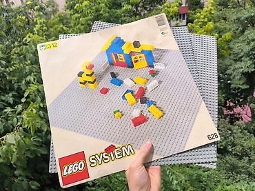 Игрушки: 🟥🟨Серые пластины LEGO (оригинал). 48×48 - Формат: квадратные базовые — 2