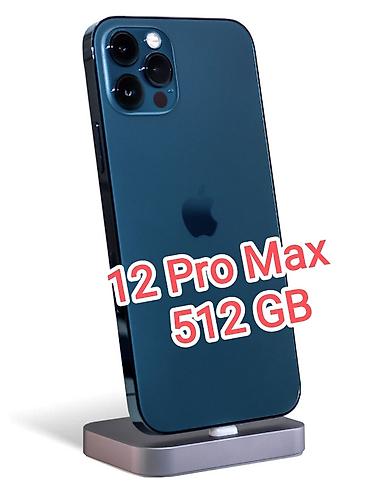 apple display: IPhone 12 Pro Max, Б/у, 512 ГБ, Pacific Blue, 80 % — 1