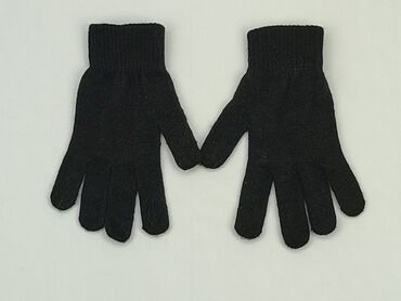 czarne body z falbanką: Rękawiczki z jednym palcem, Damskie, stan - Dobry