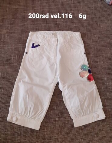 Paketi dečije odeće: Paket: Haljine, Pantalone, Helanke, Za devojčice, uzrast: 5-6 godina — 2