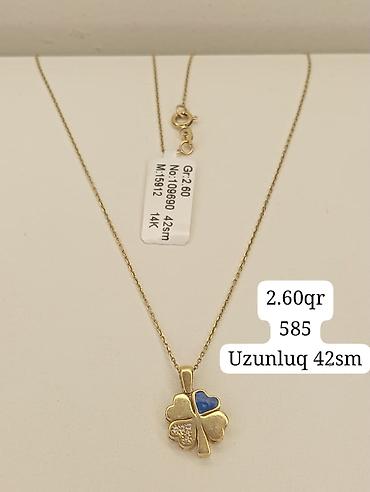 poladan qolbag: Bilərzik, Sarı qızıl, 585 Əyar — 7