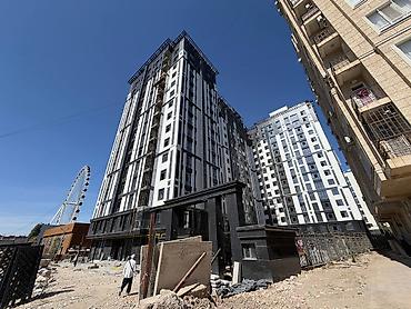 под любой бизнес: 3 комнаты, 113 м², Асанбай мкр Элитка, 14 этаж, ПСО (под самоотделку) — 1