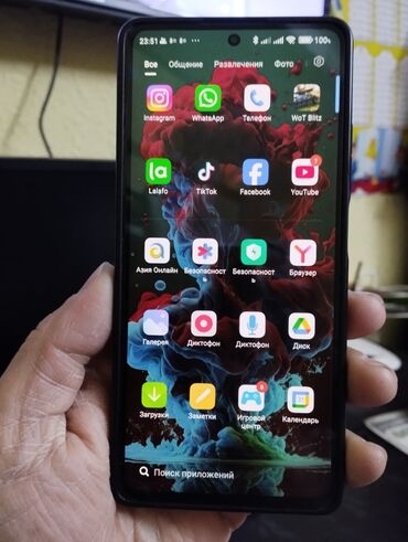 чехол а3: Xiaomi, Redmi Note 12 Pro Plus, Б/у, 256 ГБ, цвет - Черный, 2 SIM