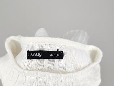 kolor pudrowy: Sinsay, Bluzka damska, rozmiar XL — 4