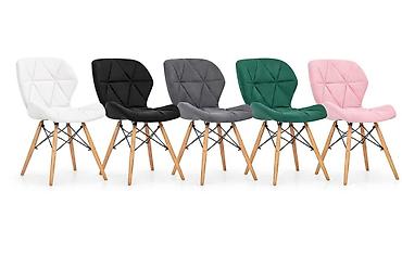 Antique Furniture: Potpuno nove trpezarijske stolice u raznim bojama Prelepa — 1
