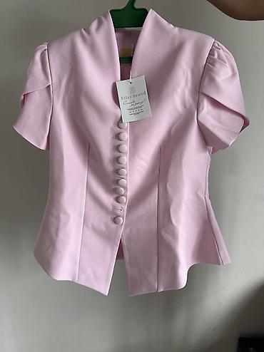 soft shell: Блузка, Однотонный, На запах — 2
