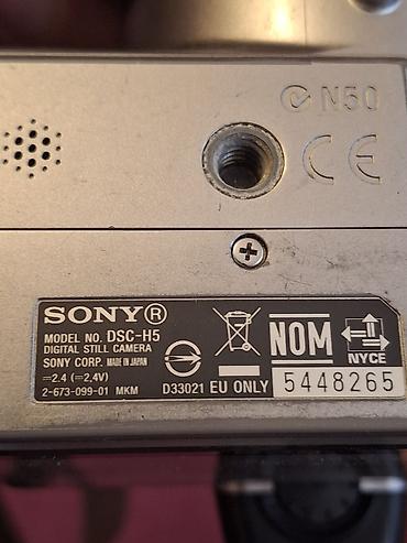 iphone 15 pro replika: Sony Cyber-shot DSC-H5 rəqəmsal fotoaparat - 7.2 MP sensor - Carl — 3