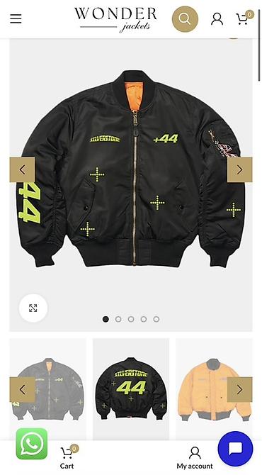nike tech fleese: Двусторонний бомбер NASA - Модель: укороченный бомбер на молнии с — 7