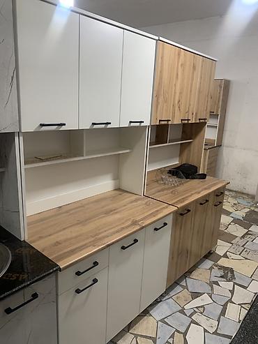 Кухонные гарнитуры: Кухонные гарнитуры модульные, верх+низ, разные отделки. Особенности — 9