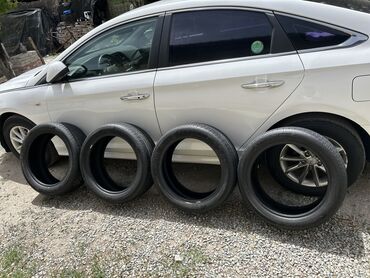 Шины: Шины 235 / 45 / R 18, Лето, Б/у, Комплект, Легковые, Корея, Hankook