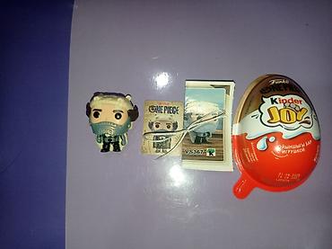 pokemon kartlari satis: Məhsul: Kinder Joy “Funko One Piece” kolleksiya oyuncağı seti (Vapol) — 1
