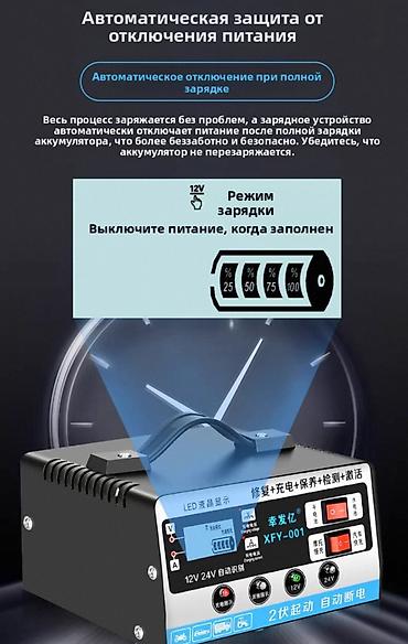 зор ты: Пуско-зарядное устройство для аккумуляторов 12/24 В с функцией — 6