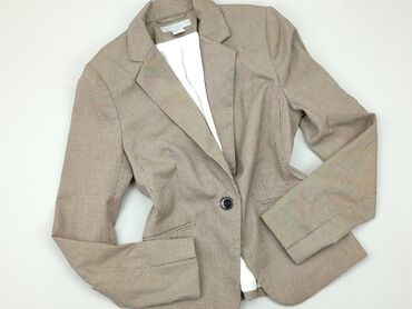 spódnice w kratę niebieska: Women's blazer H&M, S (EU 36), condition - Good